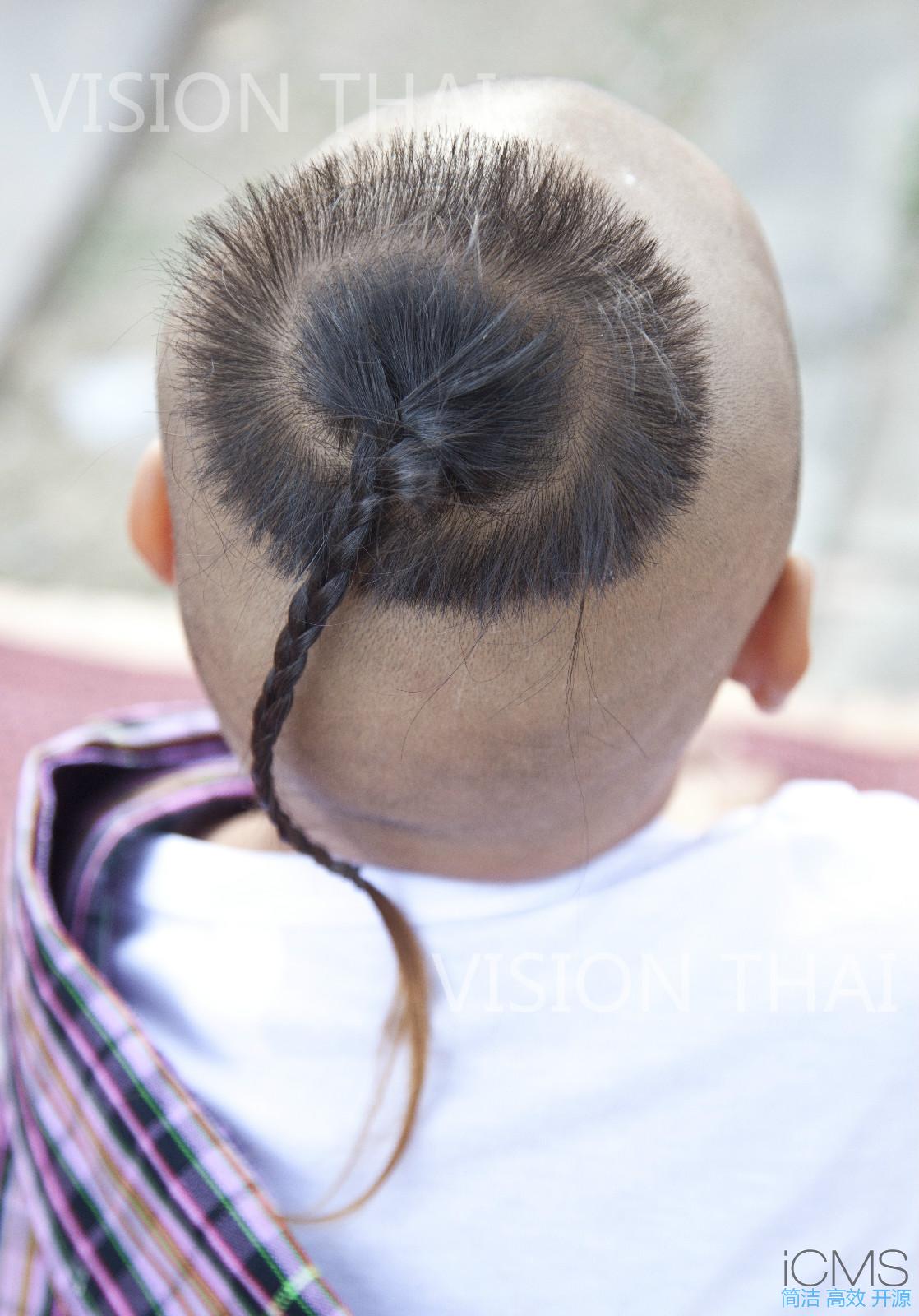 泰國文化 兒童逗趣的傳統髮型由來